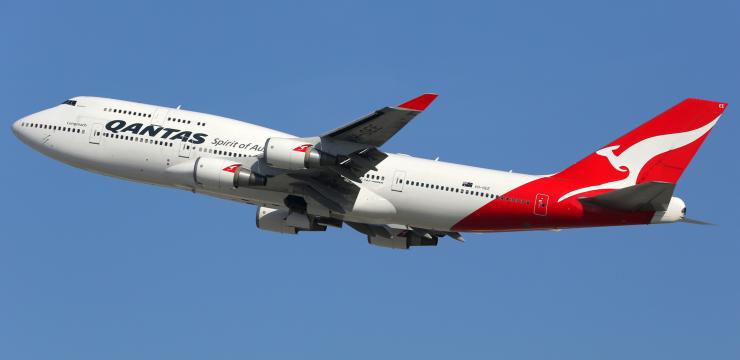 Qantas Flugzeug